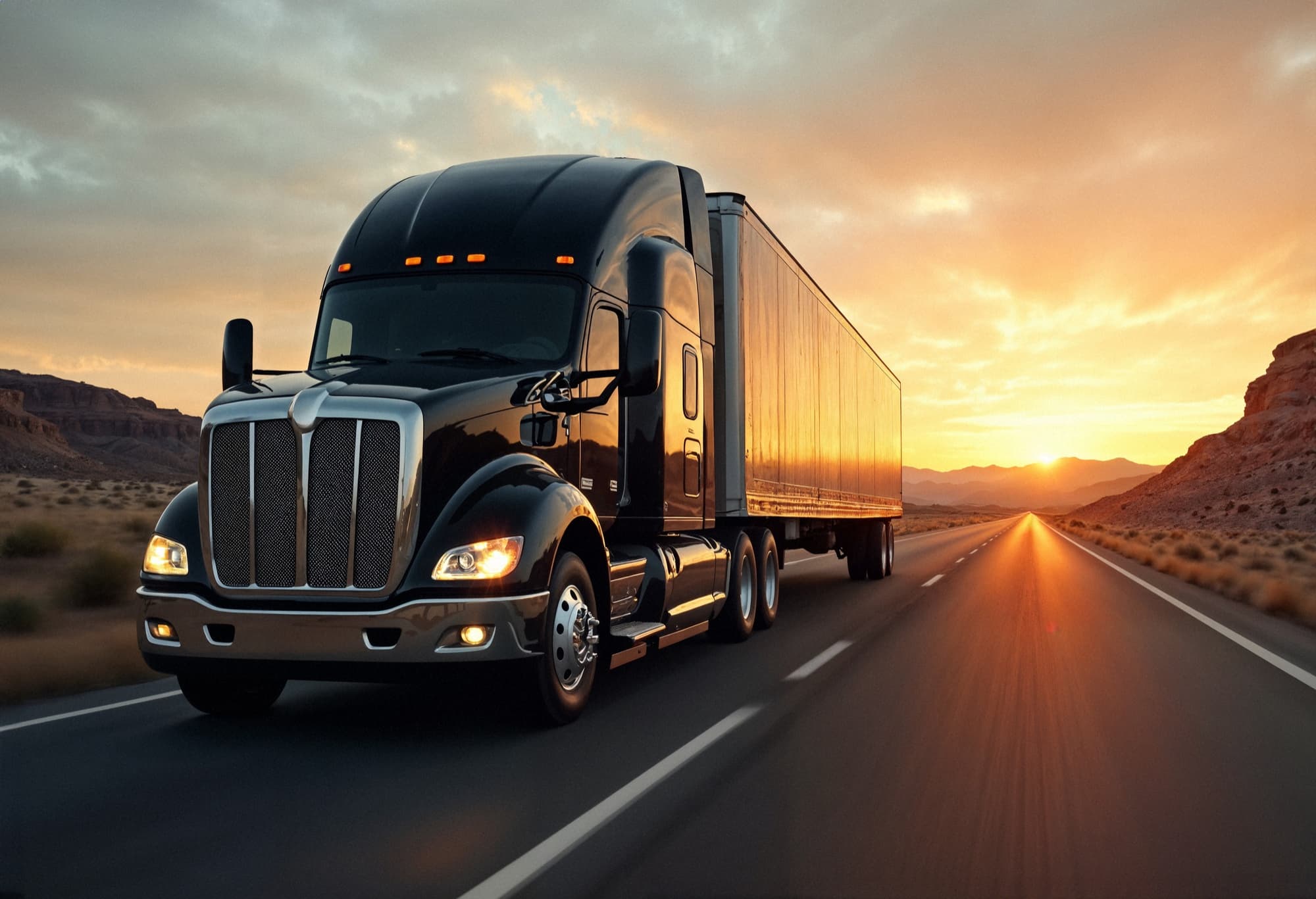 CloudTrucks UI and semi-truck